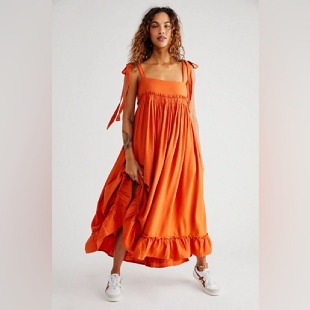 Free People Maxi Cotton dress Size XS-S